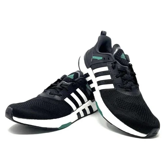 Adidas Equipment Plus EQT Ultra Boost Black White Run Shoes Mens